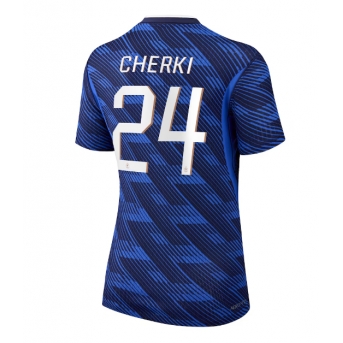 Billige Fotballdrakt Frankrike Rayan Cherki #24 Replika Hjemmedrakt Dame VM 2026 Kortermet